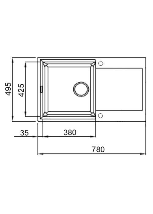 Кухонная мойка Lidz 790x495/230 MAR-07 (LIDZMAR07790495230)