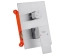Душова система прихованого монтажу Kroner Edelstahl Klassisch Чорний матовий ESG082 (CV029971)
