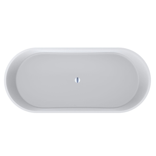 Окремостояча ванна зі штучного каменю MIRAGGIO SIENA MIRASOFT 180x80 0001031