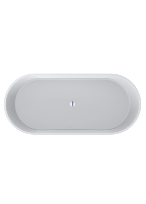 Окремостояча ванна зі штучного каменю MIRAGGIO SIENA MIRASOFT 180x80 0001031