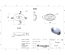 Умивальник MIRAGGIO EVORA MIRASOFT 0001017