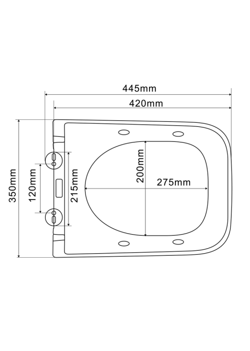 Унітаз з функцією біде Mixxus Premium QUADRO-1301-R MP6658
