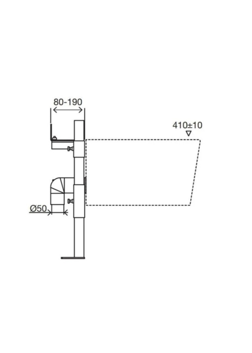 Інсталяція для біде OLI ECO BIDET (618547-008908)