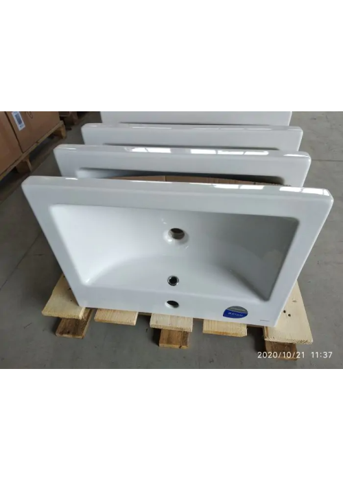 Тумба ПІК Мінімал з умивальником КОМО 60 см, T 306019-Mw + UM-6019 (Wood)