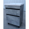 Тумба ПІК Мінімал з умивальником КОМО 80 см, T-308019- Mgr + UM-8019 (Grey)