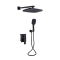 Душевой комплект Qtap Gemini, Matt Black QTGEM113BLM45697