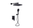 Душевой комплект Qtap Gemini, Matt Black QTGEM113BLM45697