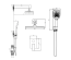 Душевой комплект Qtap Gemini, Matt Black QTGEM113BLM45697