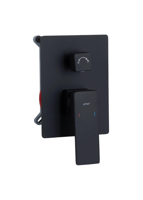 Душевой комплект Qtap Gemini, Matt Black QTGEM113BLM45697