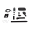 Душевой комплект Qtap Gemini, Matt Black QTGEM114BLM45703