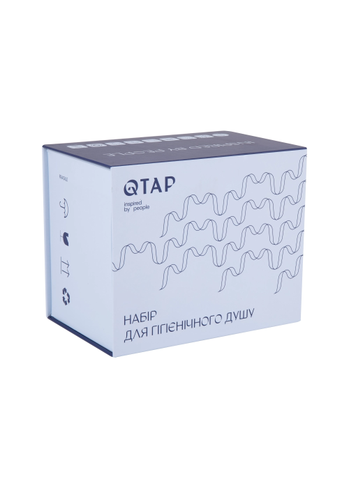 Набір для гігієнічного душу Qtap Inspai-Varius V00440001