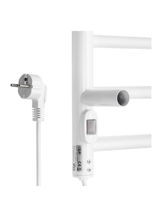 Полотенцесушитель электрический Qtap Evia (WHI) 11112R QTEVIWHI11112R