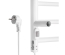 Полотенцесушитель электрический Qtap Evia (WHI) 11112R QTEVIWHI11112R