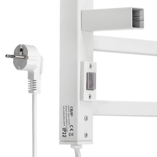 Полотенцесушитель электрический Qtap Evia (WHI) 11113S QTEVIWHI11113S