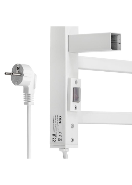 Полотенцесушитель электрический Qtap Evia (WHI) 11113S QTEVIWHI11113S