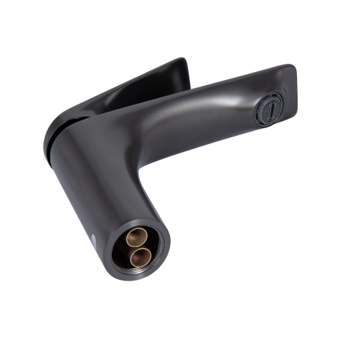 Змішувач для раковини Qtap Vlasta New Gunmetal Black PVD QTVLA270GMB45641