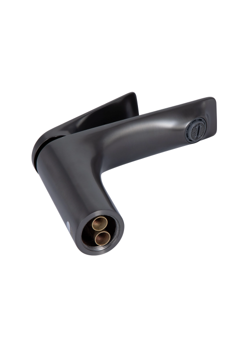 Змішувач для раковини Qtap Vlasta New Gunmetal Black PVD QTVLA270GMB45641
