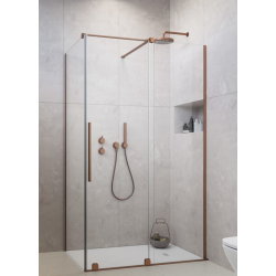 Душевая кабина Radaway Furo Brushed Copper KDJ 120Rx90 (10104622-93-01R+10110580-01-01+10113090-01-01)