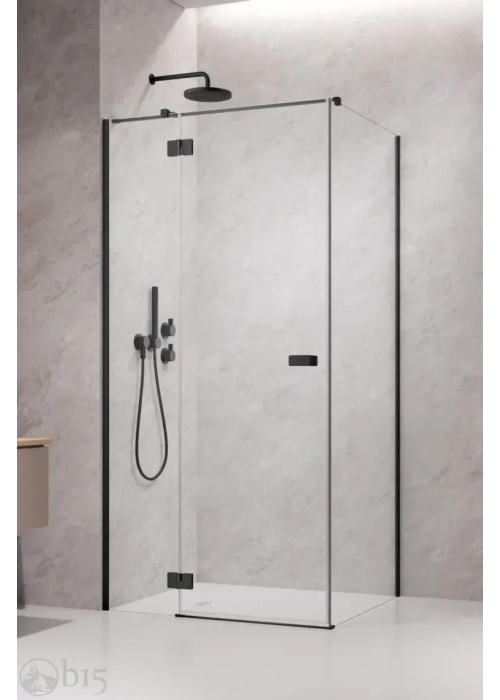 Душова кабіна RADAWAY Garda Black KDJ 120x70x195 10700120-54-01L+1070070-01-01