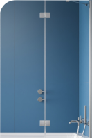 Шторка на ванну Radaway Garda Chrome PND II 1200Lx1500 прозоре 10720120-01-01L