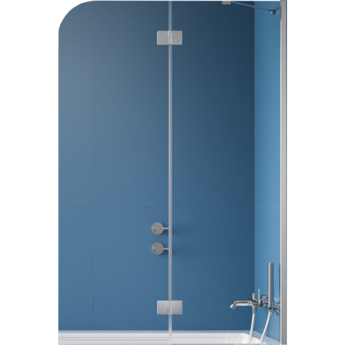 Шторка на ванну Radaway Garda Chrome PND II 1000Rx1500 прозоре 10720100-01-01R