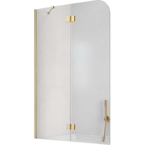 Шторка на ванну Radaway Garda Brushed Gold PND II 1000Rx1500 прозоре 10720100-99-01R