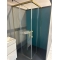 Душова кабіна RADAWAY Idea Gold KDD 900x900x2005 золото/прозоре скло 387060-09-01R+387060-09-01L