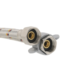 Гнучка підводка д/води Raftec ВВ 1/2" 0.8м FHFF080