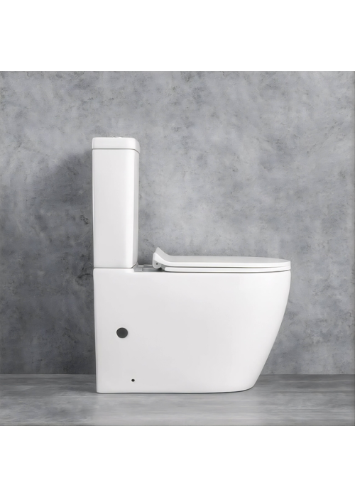 Унітаз компакт Rosa Alomouc  із сидінням дюропласт soft-close, 1219A