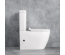 Унитаз компакт Rosa Alomouc с сидением дюропласт soft-close, 1219A