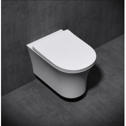 Комплект: Инсталляционная система Grohe Rapid SL 38772001 + Подвесной унитаз Rosa Toch белый с сидением дюропласт soft-close, R-2617E