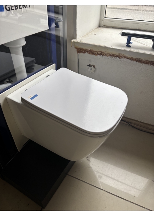 Сиденье для унитаза Rosa Praha материал Duroplast, Soft Close R-2628E