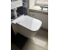 Сидіння для унітазу Rosa Praha матеріалу Duroplast, Soft Close R-2628E