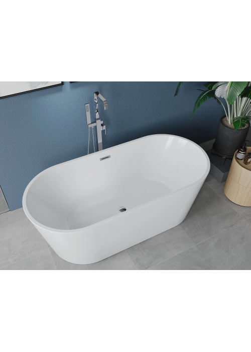 Акрилова Окремостояча ванна  Rosa 170x75x58 MS-01