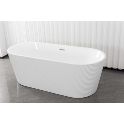 Акрилова Окремостояча ванна  Rosa 170x75x58 MS-03