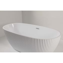 Акрилова Окремостояча ванна Rosa 170x80x58 MS-18