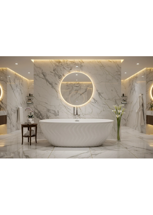 Акрилова Окремостояча ванна Rosa 170x80x58 MS-20