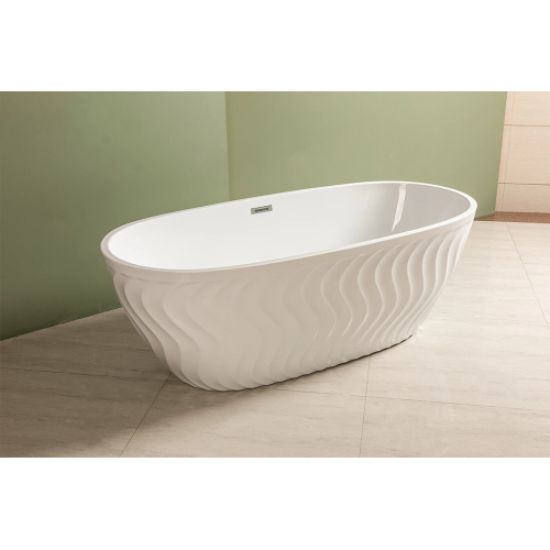 Акрилова Окремостояча ванна Rosa 170x80x58 MS-20