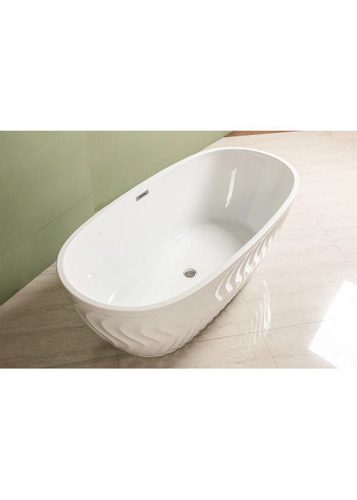 Акрилова Окремостояча ванна Rosa 170x80x58 MS-20