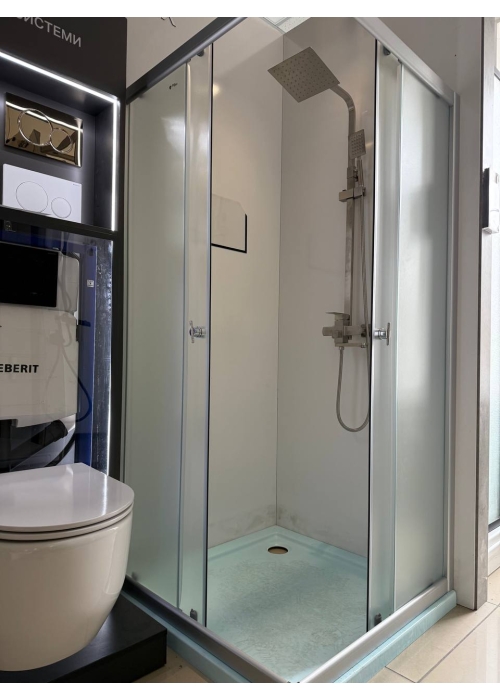 Душова кабіна Rozzy Jenori Velum 90x90, скло прозоре 4 мм 90RZ082
