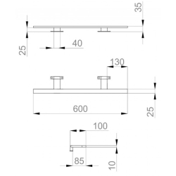 Світильник Sanwerk LED "SMART" PL 60 см LV0000108