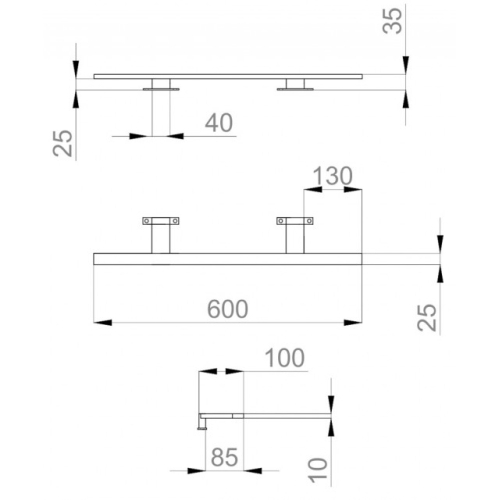 Світильник Sanwerk LED "SMART" PL 60 см LV0000108