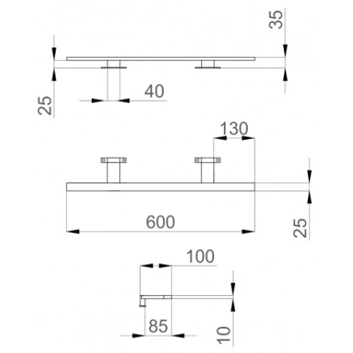 Світильник Sanwerk LED "SMART" AC 60 см LV0000110