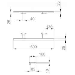 Світильник Sanwerk LED "SMART" AL 60 см LV0000114