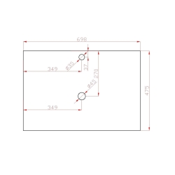 Тумба SANWEST GROUP Velma 70 біла +стільниця біла+чаша Адель, 2135531012