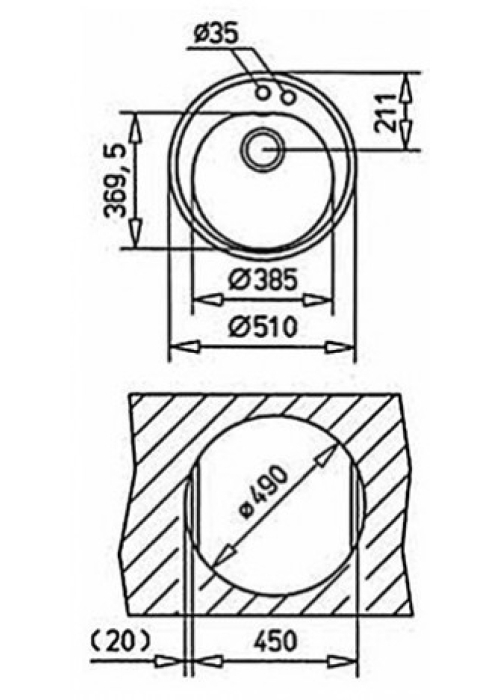 Кухонная мойка Teka CENTROVAL 45 TG 40143216