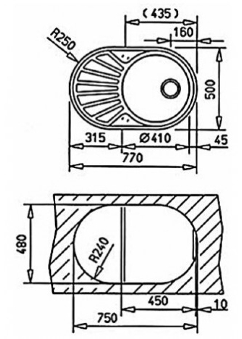 Кухонна мийка Teka DR 77 1B 1D 40127303