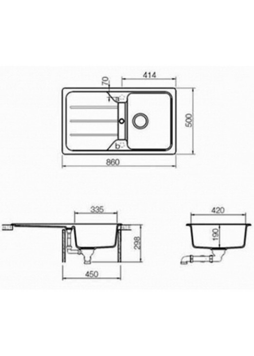 Кухонная мойка Teka SIMPLA 45-B TG 40144512