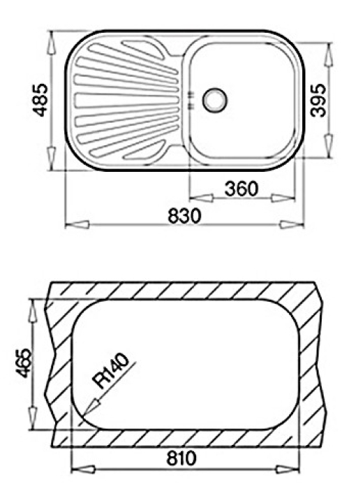 Кухонная мойка Teka STYLO 1B 1D 10107043