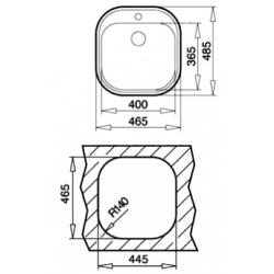 Кухонная мойка Teka STYLO 1B 10107026